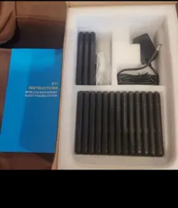 WIRELESS PAGER SYSTEM 3 MODES WATERPROOF RESTAURANT CALLING SYSTEM