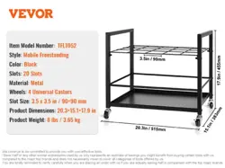 VEVOR BLUEPRINT STORAGE RACK SLOTS FOR CONSTRUCTION PLAN MAP POSTER ARCHITECTURA