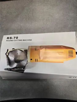 = VEVOR RS-70 ROUND CUTTING MACHINE CORDED