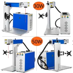 VEVOR 30W 50W FIBER LASER MARKING MACHINE METAL ENGRAVER FIBER LASER ENGRAVER