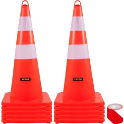 VEVOR SAFETY CONES, 10PCS 28