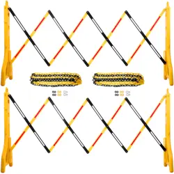 VEVOR EXPANDABLE GUARD PORTABLE BARRICADE SAFETY BARRIER 38