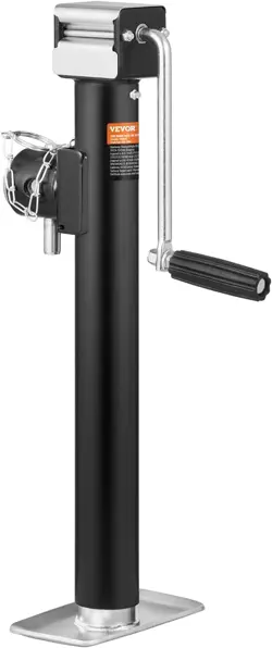 VEVOR TRAILER JACK, 5000 LBS DYNAMIC LOAD CAPACITY, WELD-ON PIPE-MOUNT SWIVEL