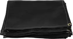 VEVOR 10 X 10 FT WELDING BLANKET BLACK FIBERGLASS BLANKET PORTABLE FIBERGLASS