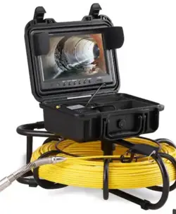 SEWER CAMERA PIPE INSPECTION CAMERA 9IN 720P SCREEN 393 FT DRAIN CAMERA PLUMBING