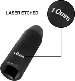 VEVOR IMPACT SOCKET SET 1/2 INCHES 26 PIECE DEEP SOCKETS, , 6-POINT , RUGGED