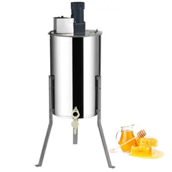VEVOR ELECTRIC HONEY EXTRACTOR BEEKEEPING EQUIPMENT 2/4 FRAMES STAINLESS STEEL