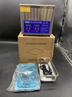 3L ULTRASONIC CLEANER TIMER HEATING MACHINE DIGITAL MODEL MH-020S VEVOR *