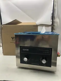 10L ULTRASONIC CLEANER WITH HEATER TIMER & BASKET DIGITAL SONIC MACHINE