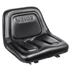 VEVOR UNIVERSAL FORKLIFT SEAT FORKLIFT SEAT WITH MICRO SWITCH & DRAINAGE HOLES