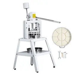 VEVOR MANUAL DOUGH DIVIDER 10 PCS HAND PRESS DOUGH CUTTER BREAD MAKER FOR BAKERY