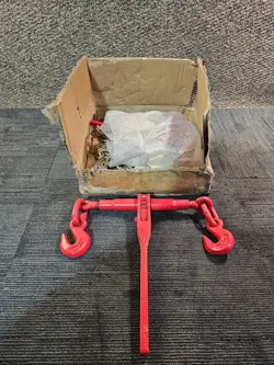 QTY 2 RATCHET LOAD BINDER CHAIN BINDER 3/8