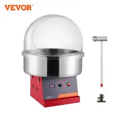 VEVOR COMMERCIAL ELECTRIC COTTON CANDY MACHINE WITH STAINLESS STEEL BOWL