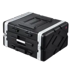 VEVOR 6U RACK CASE SERVER RACK CABINET 19 IN DEPTH WITH ABS CONSTRUCTION HANDLE