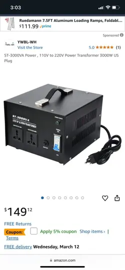 POWER TRANSFORMER ST-3000VA