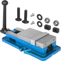 VEVOR MILLING VISE 3 INCH, MILL VISE DUCTILE IRON PRECISION LOCK DOWN VISE