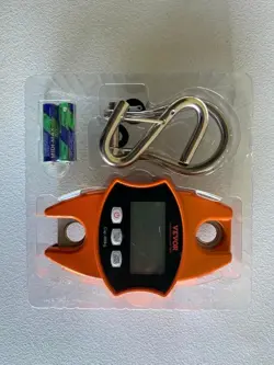 VEVOR DIGITAL CRANE SCALE, 880 LBS/400 KG, INDUSTRIAL HEAVY DUTY HANGING SCALE