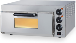 ELECTRIC PIZZA OVEN COUNTERTOP 16-INCH, 1700W COMMERCIAL PIZZA OVEN WITH & 0-60