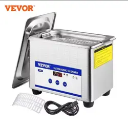 VEVOR 800ML ULTRASONIC CLEANER PORTABLE WASHING MACHINE 35W MINI DISHWASHER