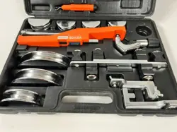 REFRIGERATION RATCHETING TUBE BENDER KIT, 90 TUBING BENDER