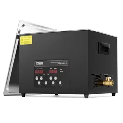 VEVOR 15L ULTRASONIC CLEANER CLEANING MACHINE WITH BASKET, HEATER, AND TIMER