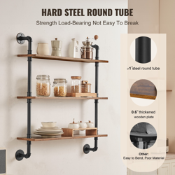 INDUSTRIAL PIPE SHELF