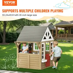WOODEN PLAYHOUSE