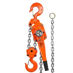 VEVOR LEVER BLOCK CHAIN HOIST G80 RATCHET HOIST 6 TON CAPACITY 10FT LIFTER NEW