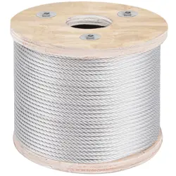 VEVOR 304 STAINLESS STEEL WIRE ROPE CABLE, 3/16