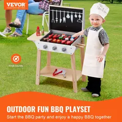 GRILL PLAYSET WOODEN