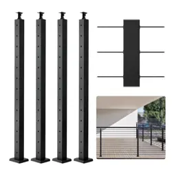 VEVOR 4PCS CABLE RAILING POST 42