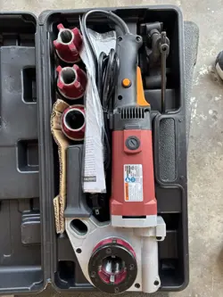 ELECTRIC PIPE THREADER PIPE THREADING MACHINE 120V 4 DIES 1/2