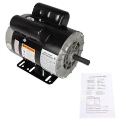 3 HP 3450RPM ELECTRIC MOTOR COMPRESSOR DUTY 56 FRAME 1PHASE 115-230V 5/8