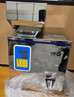 YR YURUI AUTOMATIC POWDER FILLING MACHINE PARTICLE INTELLIGENT WEIGHING 1-200G