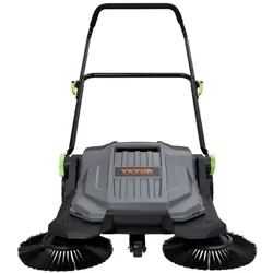 VEVOR WALK-BEHIND HAND PUSH FLOOR SWEEPER, 25.6