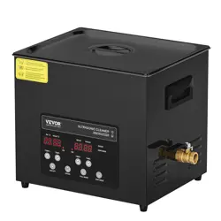 10L ULTRASONIC CLEANER CLEANING MACHINE WITH BASKET HEATER AND TIMER 240W