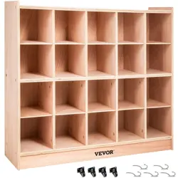 20 GRIDS CUBBY STORAGE UNIT KIDS CLASSROOM SCHOOL ADVANCED TECH 2 YEARS WARRANTY