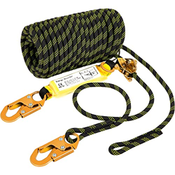 VEVOR VERTICAL LIFELINE ASSEMBLY, 100 FT FALL PROTECTION ROPE, POLYESTER ROOFING