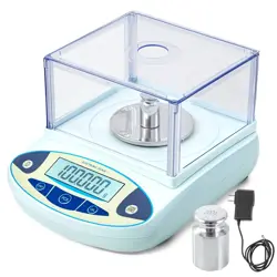 LAB SCALE, 500 GRAM X 0.001G ACCURACY HIGH PRECISION ANALYTICAL BALANCE