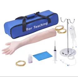IV PRACTICE KIT PHLEBOTOMY VENIPUNCTURE PRACTICE ARM FOR STUDENTS NURSES - NEW