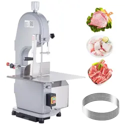 1500W COMMERCIAL BONE CUTTING MACHINE FROZEN MEAT CUTTER SAW ELECTRIC BANDSAW