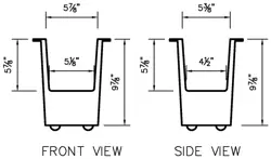 DSA70SE-SK2 3L 3.17QT 270W DIGITAL HEATED INDUSTRIAL ULTRASONIC PARTS CLEANER