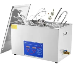 30L ULTRASONIC CLEANER CLEANING EQUIPMENT LITER INDUSTRY HEATED W/TIMER HEATER
