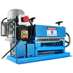 WIRE STRIPPING MACHINE 0.06-1.5 INCH, 11 CHANNELS, 10 BLADES, MANUAL & AUTOMATIC