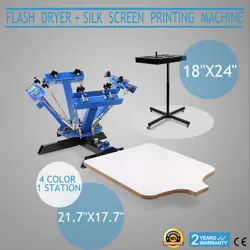 4 COLOR SCREEN PRINTING 1 STATION KIT 18