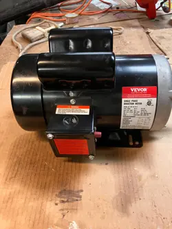 2 HP ELECTRIC MOTOR 1725 RPM  AC 115/230 V  7/8 IN  SHAFT
