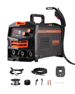 MIG WELDER 130AMP GASLESS FLUX CORE MIG WELDING MACHINE WITH IGBT INVERTER TECH
