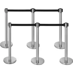 STANCHION POST SILVER