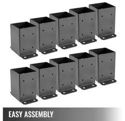 4X4 POST BASE 10 PCS INNER SIZE 3.6