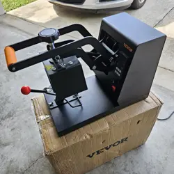 VEVOR HAT HEAT PRESS CAP HEAT PRESS MACHINE 4 HEATING PADS SUBLIMATION TRANSFER